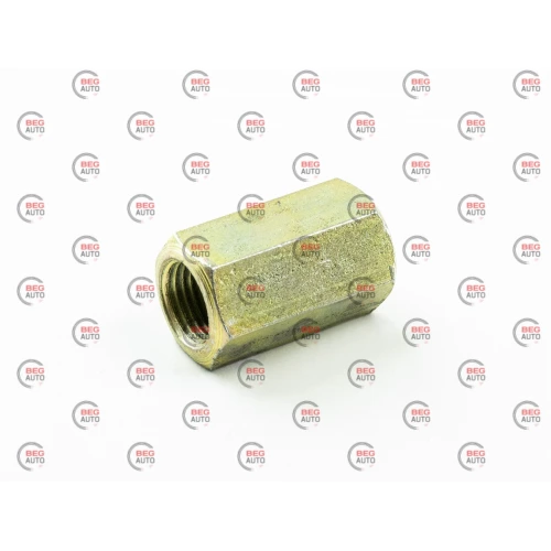 з'єднувач гальмівних трубок М10*1 конус - М10*1 конус (іномарка азія)