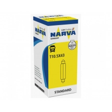 лампа  AC салона 24V10W 11*43mm Narva