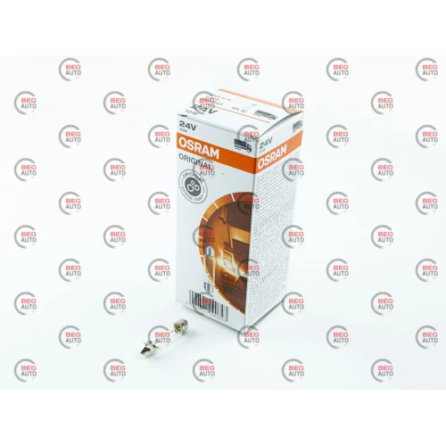 лампа  AC салона 24V10W 11*41mm OSRAM