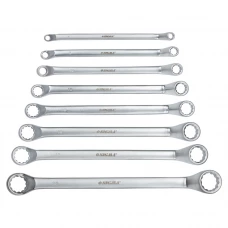 набор ключей накидных изогнутых 6-22 мм 8 шт (планшет) CrV