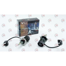 лампа LED H4 12V-24V V3 5000K 40W  радиатор + вентилятор