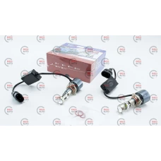 лампа LED HB3 12V-24V G01 5700K 38W радіатор + вентилятор + лінза