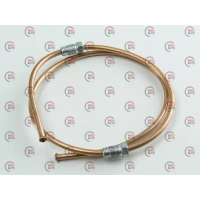 трубка гальм. d=10 (0,75м) Г-3302 зад.лів. мідна