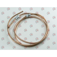 трубка гальм. d=10 (1,3м) Г-3302,2217 мідна