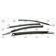 ветровик Opel Astra H сед 2007-2010 (скотч) ANV