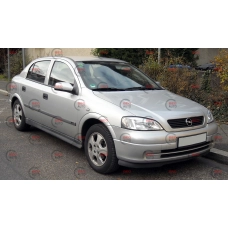 ветровик Opel Astra G сед/хетч 1998-2009 (скотч) AV-Tuning