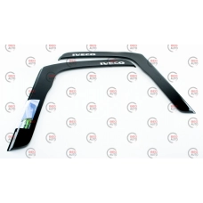 ветровик Opel Movano 1998-2010 (скотч) Г-образный AV-Tuning
