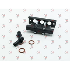 монтажний набір блока форсунок Hana 3 циліндри, пласт.(рампа)