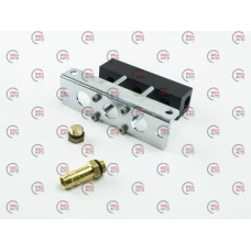 монтажний набір блока форсунок Hana 3 циліндри, метал.(рампа)