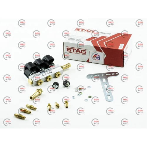 форсунки STAG W01 3 цил., с жиклерами D 1.5 мм