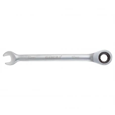 ключ рожково-накидной 10мм CrV  трещеточный