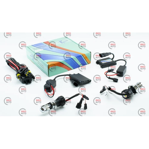 ксенон H4 12v 6000k КВАНТ биксенон