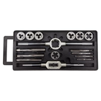 набор плашек и метчиков 16 шт кейс пласт. Sigma