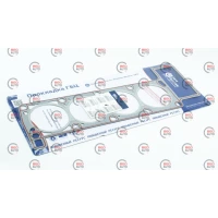 прокладка ГБЦ ГАЗ-405 дв. метал з герм. (під газ) Авто Престиж