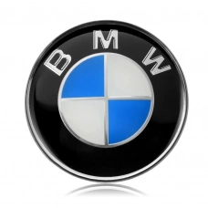 эмблема капота  BMW 1/2/3/4/5/6/7/8/X1/X2/X3/X4/X5/X6/X7 (82 mm)  (Turk)