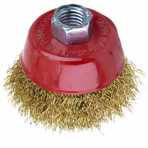 щетка чашечная "болгарка" М14 витая проволока  65мм