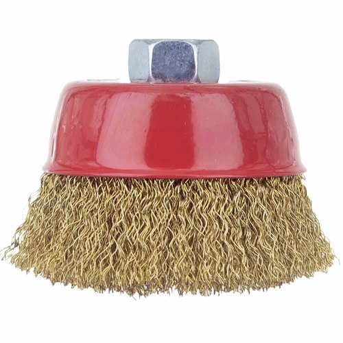 щітка чашкова "болгарка" М14 кручений дріт 75мм