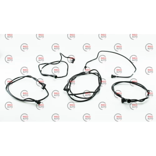 трубка топл. Газель (405, 406дв. ЕВРО-2) пласт. к-т  (из 5шт)