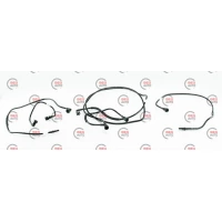 трубка палив. Газель (405дв. ЄВРО-3) пласт. к-т  (із 4шт)