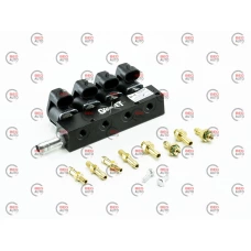 форсунки GasJet. 4 циліндри 3 Oм, (тип Valtek)