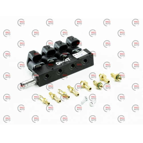 форсунки GasJet. 4 циліндри 3 Oм, (тип Valtek)