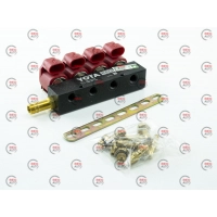 форсунки YOTA RED 4 цил. 3 Oм, ( с калибр. штуцеров и со штуцерами в коллектор)