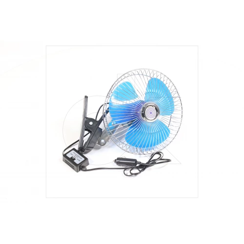 вентилятор 24 V (d 8" - 20,0 см) металлический на прищепке, 2 скорости Dk