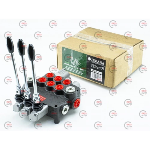 гідророзподільник 3-секц. універсальний 1 плав., 80 л/хв (Jubana)