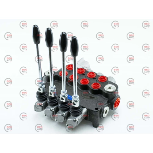 гідророзподільник 4-секц.  універсальний 1 плав., 80 л/хв (Jubana)