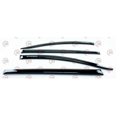 вітровик Renault Sandero I 2008-2012 (скотч) AV-Tuning