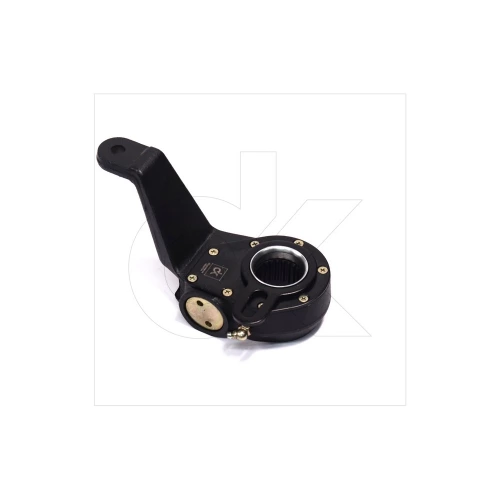 важіль гальм.(тріскачка) МАЗ кривий самопідвід. лів. (дрібн.шліц.) (ДК)