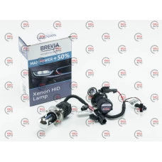 Лампа биксеноновая H4 12V 5500K+50% BREVIA