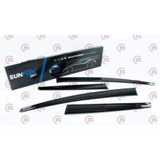 ветровик Opel Astra J сед/хетч 2010-2015 (скотч) Sunplex