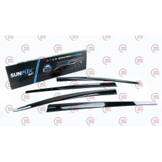 вітровик Renault Sandero I/II  2008-2020 (скотч) Sunplex