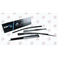 вітровик Volkswagen Polo 5 сед 2010-2017 (скотч) Sunplex