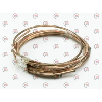 трубка топл. Газель (402дв. пласт. бак) медн. к-т