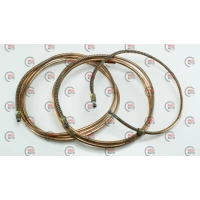 трубка топл. Газель (406дв. пласт. бак) медн. к-т