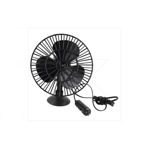 вентилятор 12 V (d 4" - 10 см) на присоске Dk
