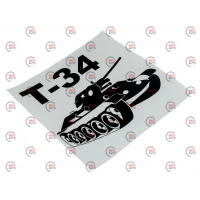 наклейка "Танк Т-34"
