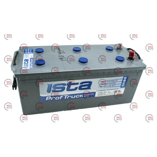 Аккумулятор ISTA 190 A Professional Truck (1150A) узкий
