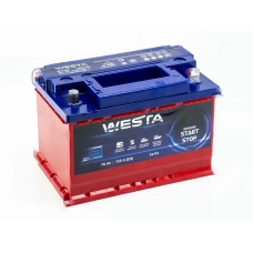 Акумулятор   Westa  78Ач (750A)  EFB (Start-Stop) Євро правий +