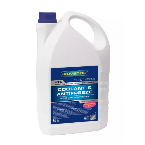 антифриз синій  5л (Ravenol) концентрат HTC (1:1 -37°C) VAG TL 774-C, MB 325.0