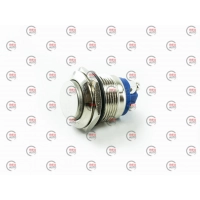 кнопка пускова метал мала 3А  d=22мм  h=29мм