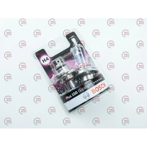 лампа H4 12V 60/55 (43) BOSCH Gigalight + 150% (2шт)