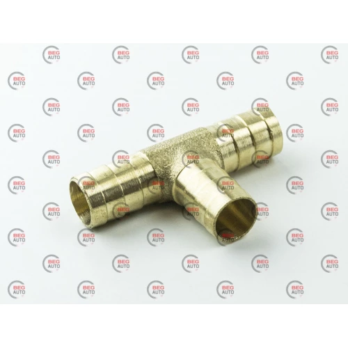 штуцер-перехідник (трійник) 14х14х14 латунь