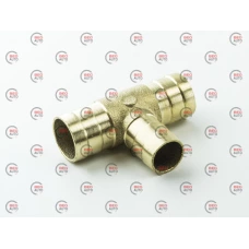 штуцер-перехідник (трійник) 20х16х20 латунь