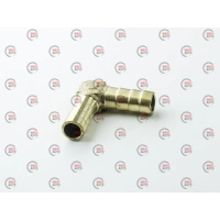 штуцер-переходник (уголок) 10х10 латунь