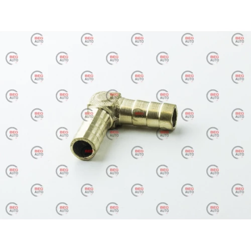 штуцер-переходник (уголок) 10х10 латунь