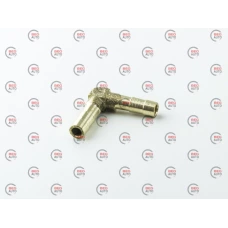 штуцер-переходник (уголок)  6х6 латунь