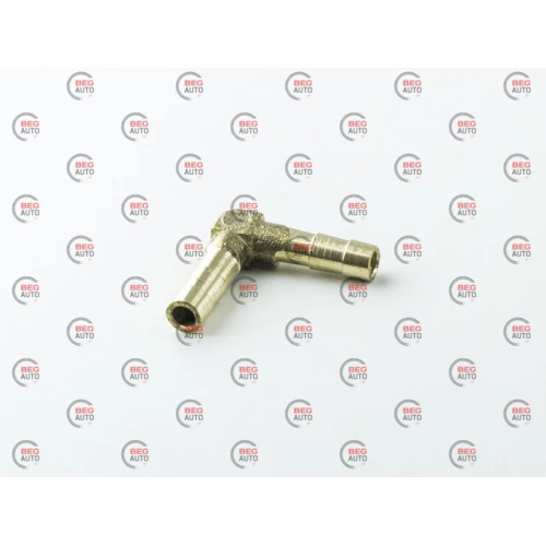 штуцер-переходник (уголок)  6х6 латунь